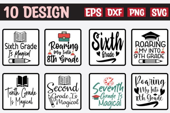 10 Back to School Bundle: Graphics for Crafts & Creative Brands