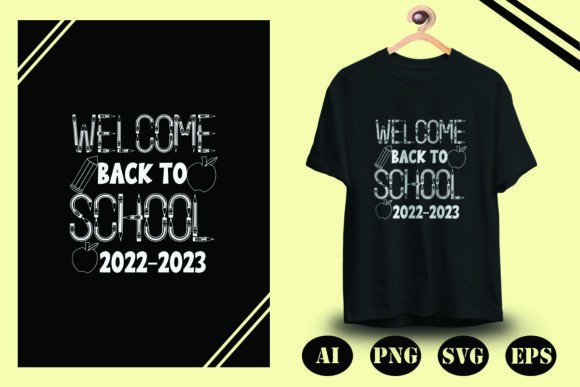 Back to School-04 Graphics for T-Shirt Designs