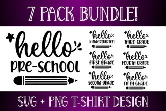 Back to School Bundle SVG: Graphics for Crafts