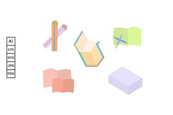 Back to School Colorful Graphics & Icons