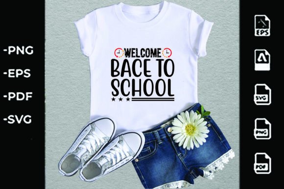 Back to School SVG Design: Graphics & T-Shirt Designs