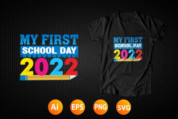 Back to School T-shirt Design 41