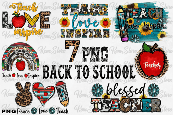 Back to School Western Bundle: Graphics & Crafts